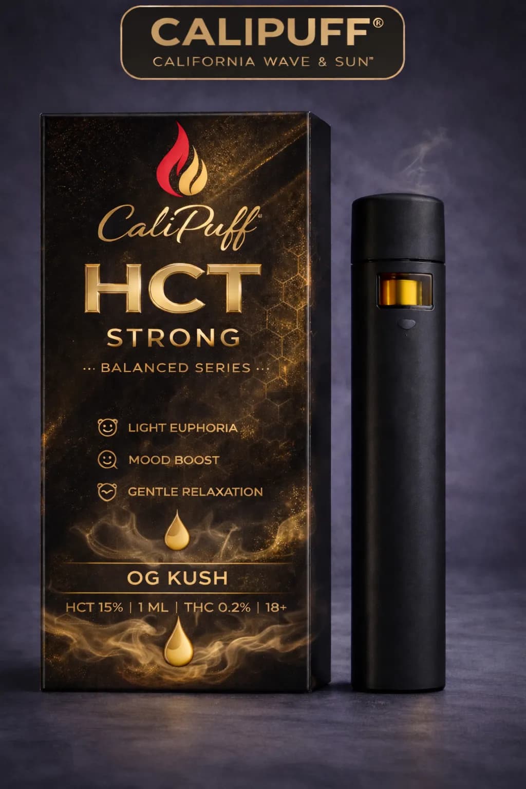 CALIPUFF HCT STRONG – OG KUSH (1 ml)