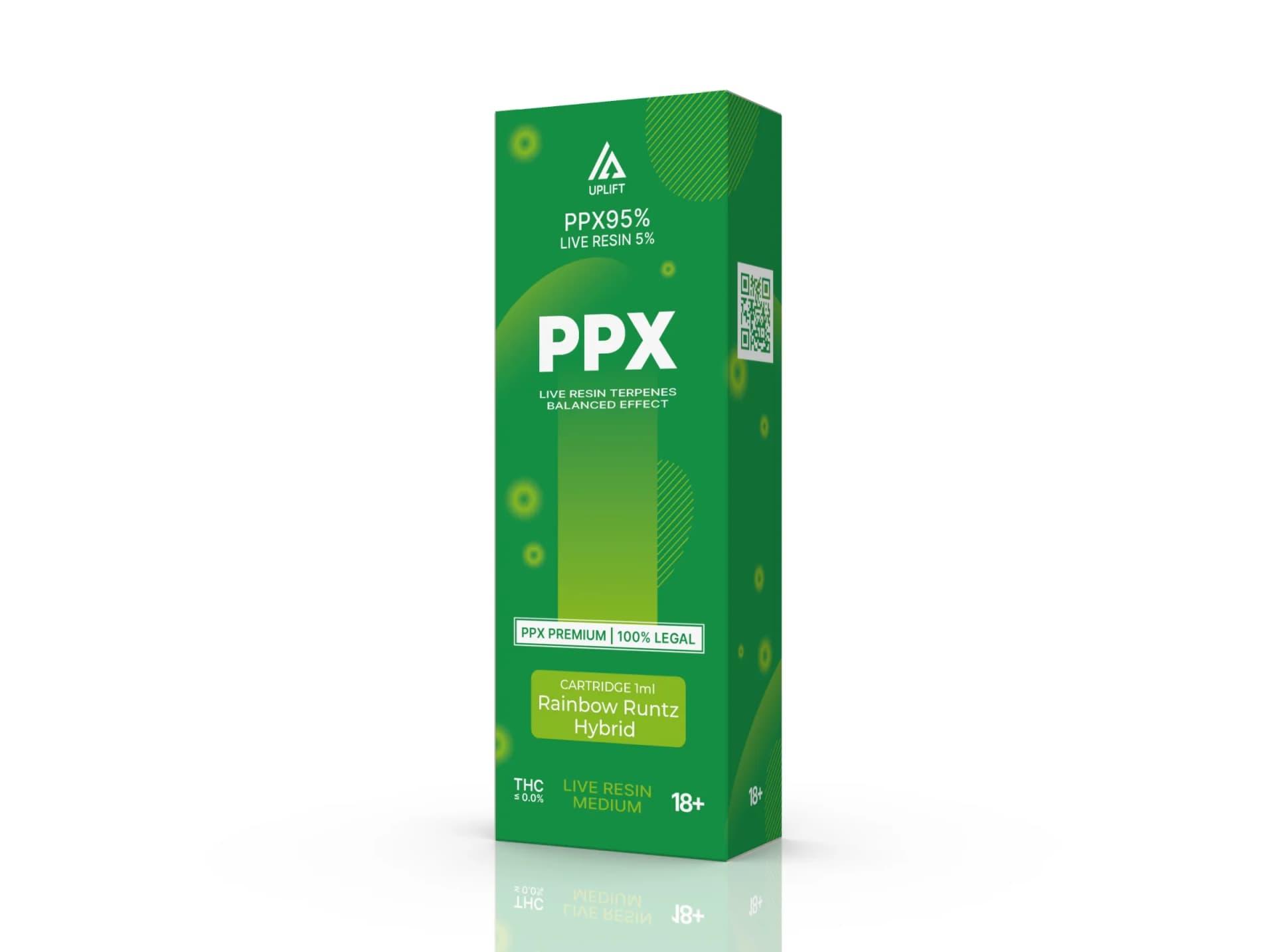 Картридж CALIPUFF HYBRID PPX LIGHT — PPX 95% & Live Resin 5% RAINBOW RUNTZ - фото 5
