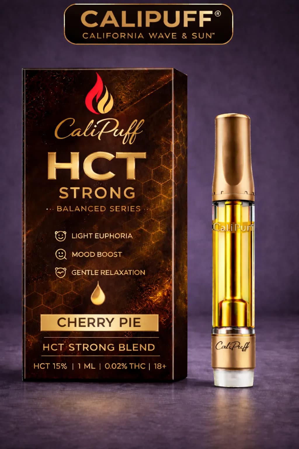 Картридж CALIPUFF HCT STRONG – CHERRY PIE - фото 1