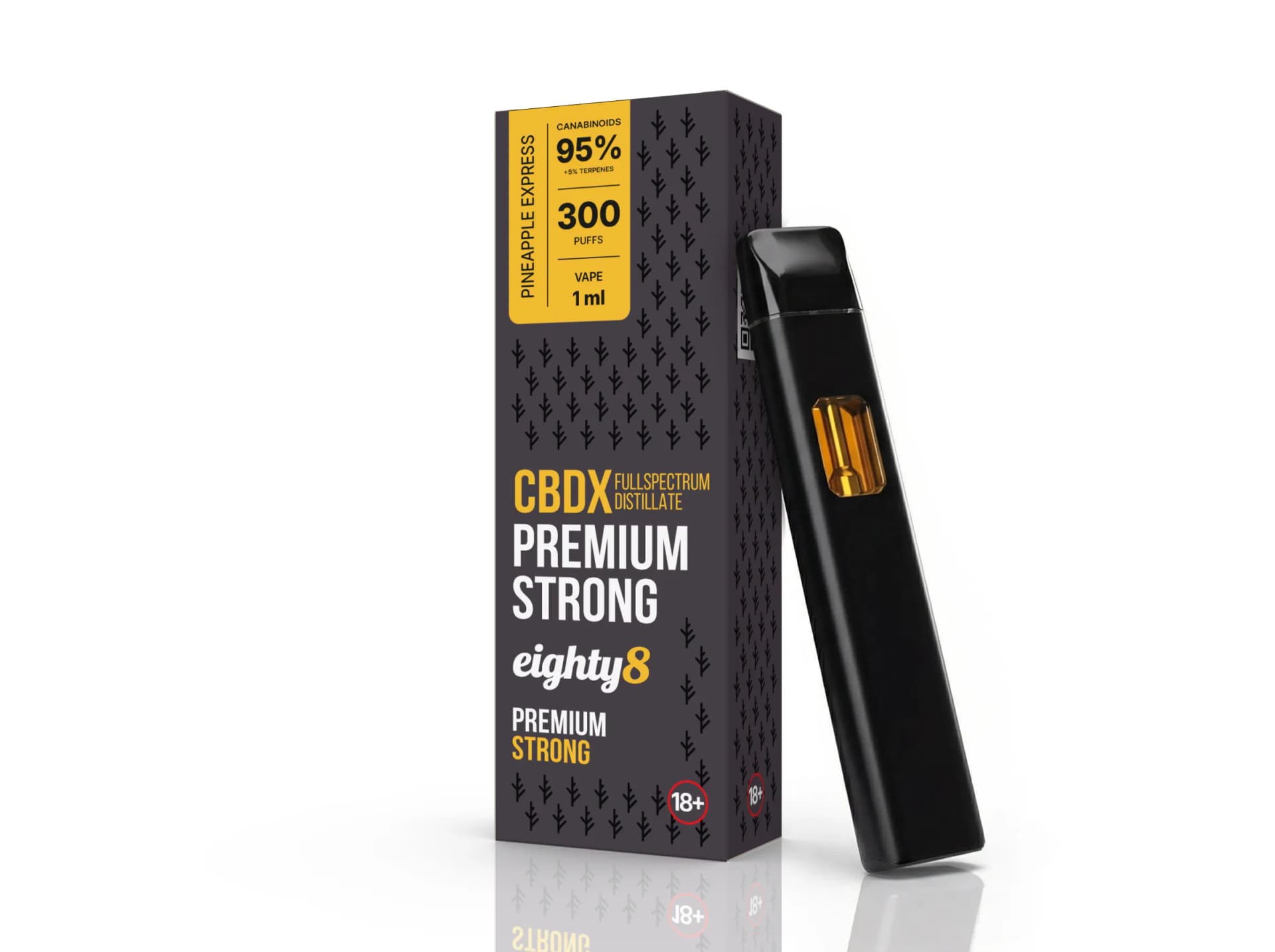 Eighty8 CBDX STRONG VAPE PINEAPPLE EXPRESS